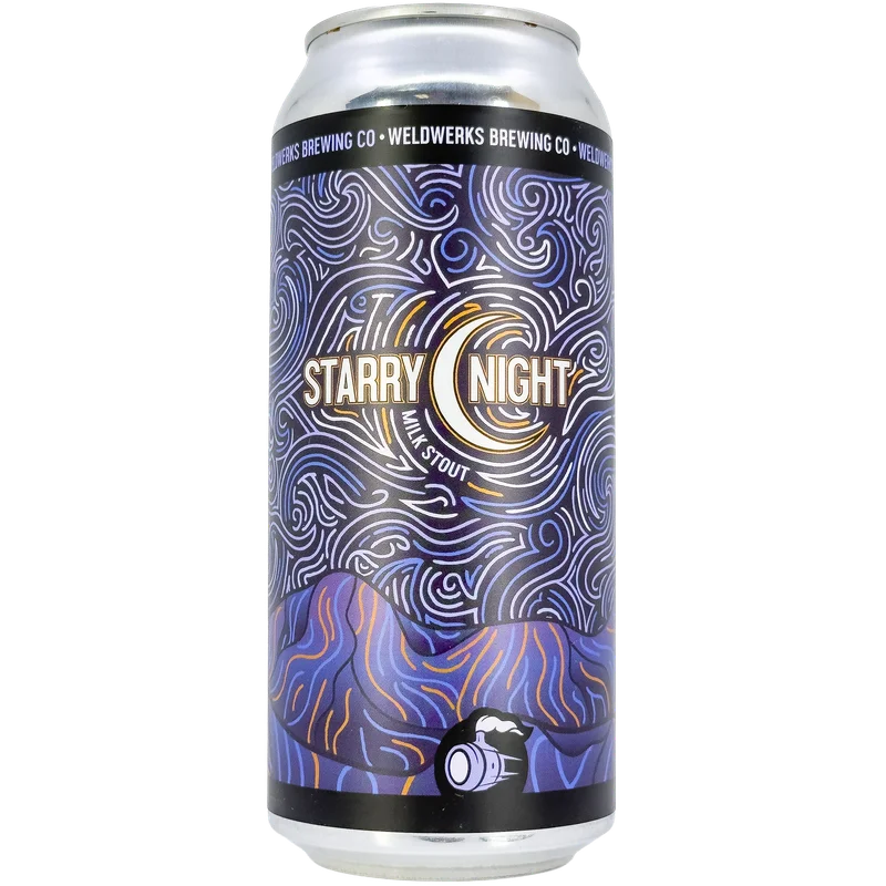 WeldWerks Brewing \'Starry Night\' Milk Stout Beer, Colorado