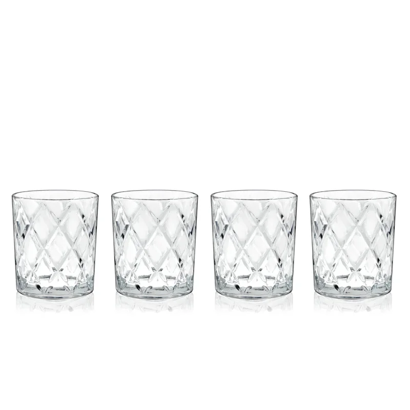 True Scotch Glasses 4pk