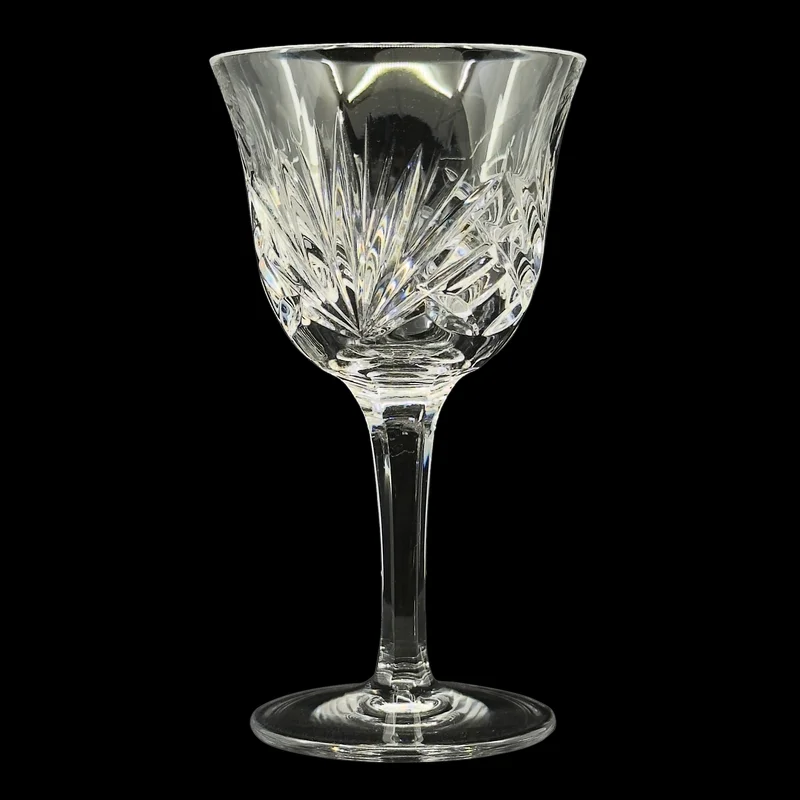 \'Cherrywood\' Claret Wine Glass by Gorham Crystal