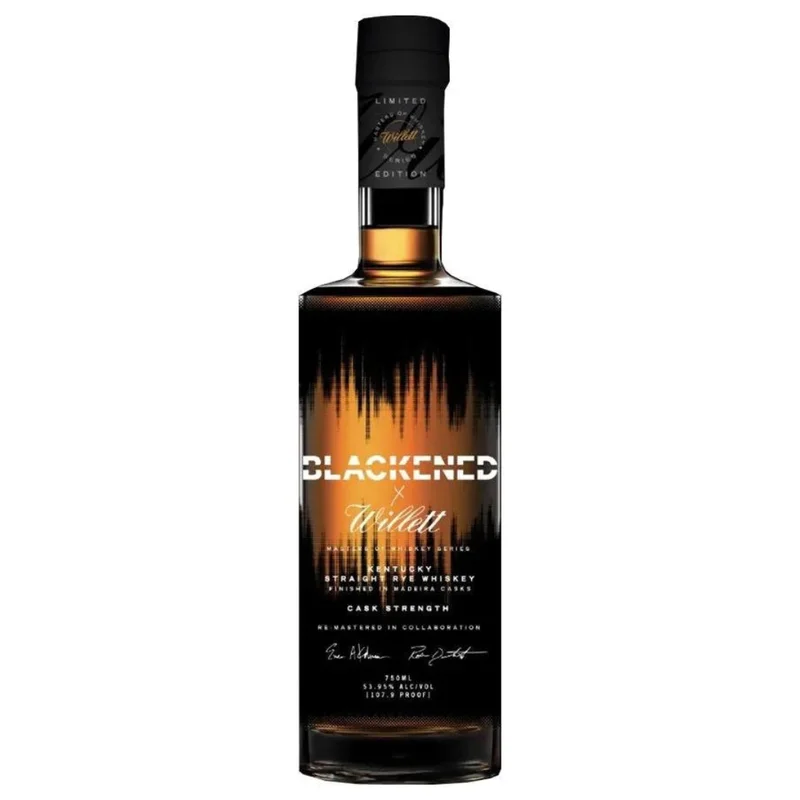 Blackened x Willett Kentucky Straight Rye Whiskey 750ml