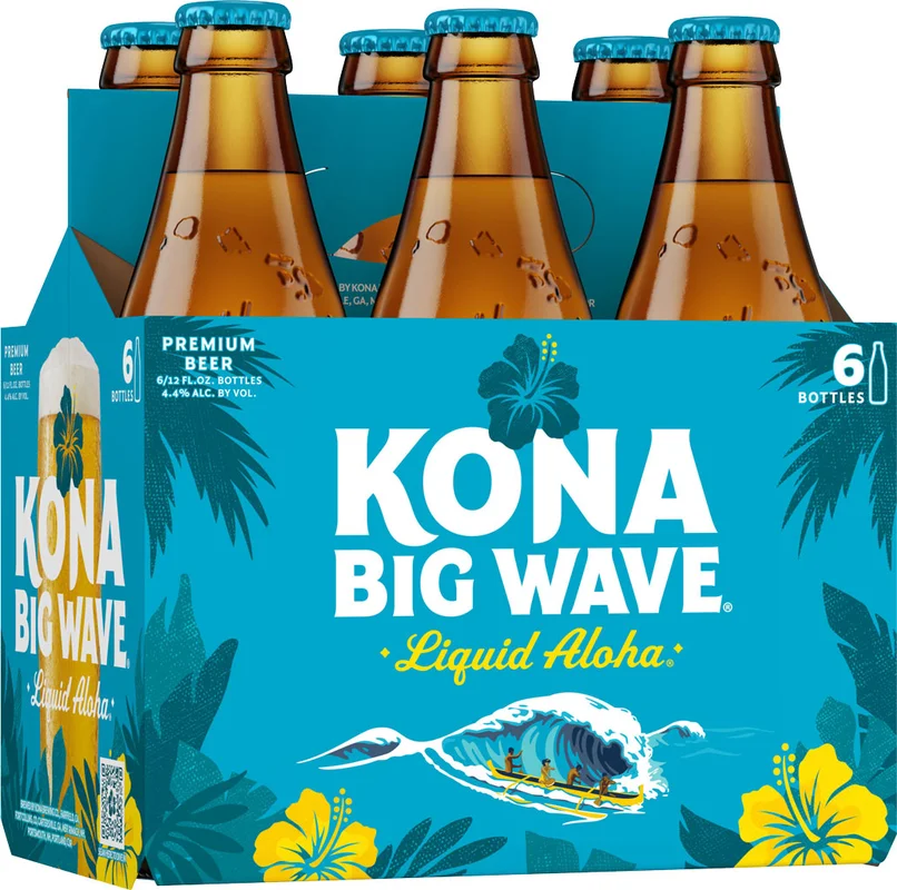 Kona Big Wave Golden Ale 6Pk Btls